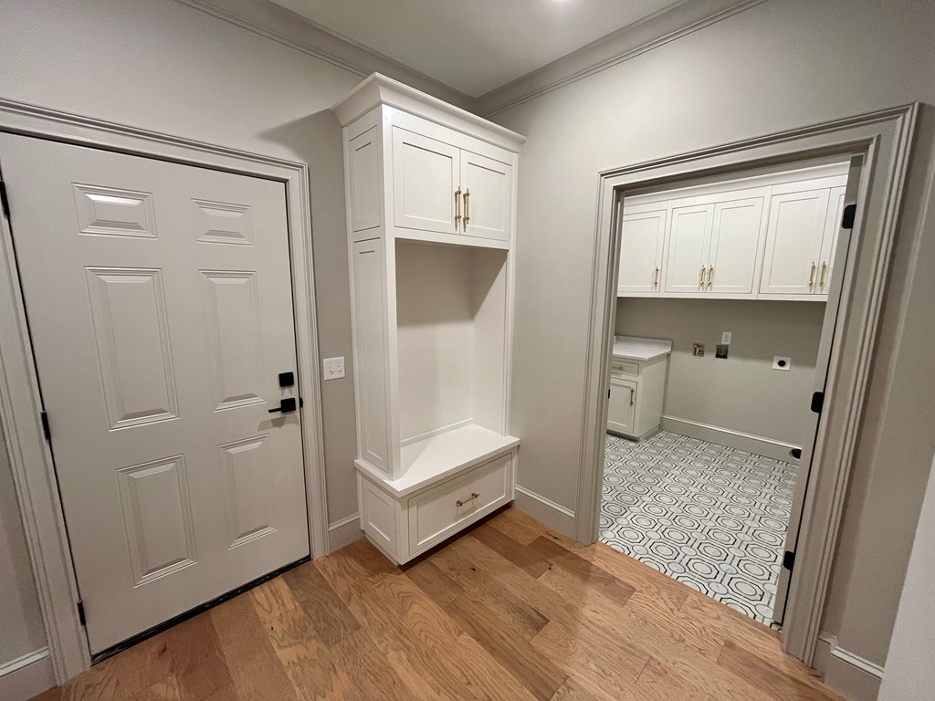 Mudroom area