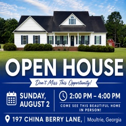 197 CHINA BERRY LANE, Moultrie, Georgia 31788, 3 Bedrooms Bedrooms, ,2 BathroomsBathrooms,Single Family,For Sale,CHINA BERRY LANE,915793